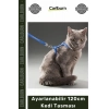 #KediTasması Renkli Lacivert Mavi Kırmızı Siyah Konforlu Dayanıklı Ayarlanabilir 120cm Kedi Tasması