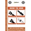 #Organizer Naylon Siyah Çok Amaçlı Organizer Şık 10lu Cırt Cırtlı Kablo Düzenleyici Kelepçe Seti - 15cm