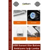 #GeceLambası Fotoğraf Video Çekim Esnek Gövde Taşınabilir USB Sunset Gün Batımı Ambiyans Işığı Lamba