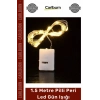 #PeriLed Dekoratif Bakır Tel Masa Süsleme Sıcak Beyaz Işık 15 Metre Pilli Peri Led Gün Işığı