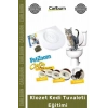 #Petshop Pratik Hijyenik Kedi Tuvalet Aparatı Eğitim Seti Sistemi Kaliteli Klozet Kedi Tuvaleti Eğitimi