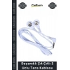 Özel Üretim Fizik Tedavi Cihazı Yedek Parça Kaliteli Esnek Dayanıklı Çıt Çıtlı 2 Uclu Tens Kablosu