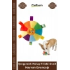 #Petshop İnteraktif Sesli Isırma Çekiştirme Yumuşak Çıngıraklı Peluş Frizbi Evcil Hayvan Oyuncağı