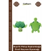 #Petshop Yumuşak Sesli Diş Kaşıyıcı Köpek Eğitici Hışırtlı Peluş Kaplumbağa Evcil Hayvan Oyuncağı