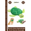 #Petshop Yumuşak Sesli Diş Kaşıyıcı Köpek Eğitici Hışırtlı Peluş Kaplumbağa Evcil Hayvan Oyuncağı