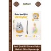 Özel Üretim İnteraktif 360 Dönen Yapışkanlı Eğitici Kedi Şekilli Dönen Peluş Balıklı Olta Oyuncağı
