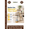Özel Üretim İnteraktif 360 Dönen Yapışkanlı Eğitici Kedi Şekilli Dönen Peluş Balıklı Olta Oyuncağı