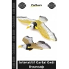 #Petshop Hareketli Kanatlı Pilli Avlanma İçgüdüsü Destekleyen Egzersiz İnteraktif Kartal Kedi Oyuncağı