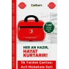 #İlkYardımSeti Medikal Araç Ev Ofis Kompakt Taşınabilir Medikal İlk Yardım Çantası Acil Müdahale Seti