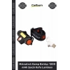 #KafaLambası Powerled SMD Beyaz Parlak Oynar Mıknatıslı Kamp Balıkçı 1200 mAh Şarjlı Kafa Lambası