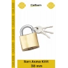#AsmaKilit Dayanıklı Pirinç Gövde Güvenlikli Çelik Köprü İşyeri Depo Koruma Sarı Asma Kilit 38 mm