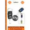 #Tartı Hassas Ölçüm Işıklı Daralı Lcd Ekran Elektronik Dijital El Kantarı 50 Kg Terazi Tartı 10 Gr Hassasiyet