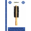 #SaçFırçası Ergonomik Ahşap Sap Yanmaz Salon Tipi Professional Isısına Dayanıklı Fön Saç Fırçası