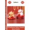 #ManekiNeko Japon Kültürü Maneki Neko Bereket El Sallayan Solar Panelli Dekoratif Şans Kedisi