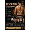 #TensPedi Kablolu Yumuşak Esnek Medikal Elektrot Yapışkanlı 10 Paket 40 Adet TENS Pedi 5×5 cm