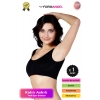 #Büstiyer Dikişsiz Seamless Kadın Esnek Yumuşak Kumaş Kalın Askılı Pedli Spor Büstiyer - 1 Adet