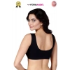 #Büstiyer Dikişsiz Seamless Kadın Esnek Yumuşak Kumaş Kalın Askılı Pedli Spor Büstiyer - 1 Adet