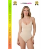 #Korse İz Bırakmayan Kaymaz Seamless Toparlayıcı Dikişsiz Kadın Çıtçıtlı String Body Korse 4lü Set