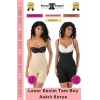#Korse 2 Beden Küçülten Sıkılaştırıcı Kaymaz Kadın Lazer Kesim Tam Boy Askılı Korse 4lü Set
