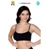 #Büstiyer Dikişsiz Seamless Kadın Esnek Yumuşak Kumaş İp Askılı Pedsiz Spor Büstiyer - 5 Adet