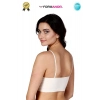 #Büstiyer Dikişsiz Seamless Kadın Esnek Yumuşak Kumaş İp Askılı Pedsiz Spor Büstiyer - 5 Adet