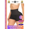 #Korse Vücut Toparlayıcı Şekillendirici Kaymaz Doku Lazer Kesim Yüksek Bel Boxer Korse - 5 Adet