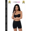 #Şort 2 Beden Küçülten Toparlayıcı Bel Sıkılaştırıcı Şekillendirici Yüksek Bel Dikişsiz Boxer Şort