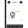 #Süzgeç Mikro Filtre Ergonomik Kupa Demlik İnce Gözenekli Paslanmaz Çelik Çay Kahve Süzgeci