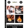 #Bileklik Kamp Outdoor Paracord Pusula Çakmaktaşı Düdük Çakı Çok Amaçlı Hayatta Kalma Bilekliği