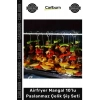 #ŞişSeti Kaliteli Fırın Izgara Kamp Kebap Airfryer Mangal 10lu Paslanmaz Çelik Şiş Seti 20 cm