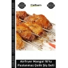 #ŞişSeti Kaliteli Fırın Izgara Kamp Kebap Airfryer Mangal 10lu Paslanmaz Çelik Şiş Seti 20 cm