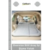 #Yatak Konforlu Kamp Karavan Ortopedik Kadife Oversize SUV Araç İçi Şişme Yatak 175x135x15 cm