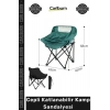 #KampSandalyesi Oxford Kumaş Ergonomik Hafif Metal Profil Taşınabilir Cepli Katlanabilir Kamp Sandalyesi