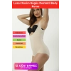 #Korse 2 Beden Küçülten İz Göstermeyen Kaymaz Toparlayıcı Kadın Lazer Kesim Gögüs Destekli Bady Korse