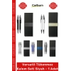 #VersatilKalem Kurumsal Hediye Prestijli Ofis Malzemesi Versatil Tükenmez Kalem Seti Siyah 1 Adet