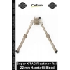 #Bipod Taktik Sağlam Alüminyum Katlanır Super X TAC Picatinny Rail 22 mm Hareketli Bipod