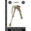 #Bipod Profesyonel Atış Destek Aparatı Ayarlanabilir Üstün Metal Alaşım Yaylı Bipod Çatalayak