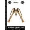 #Bipod Profesyonel Atış Destek Aparatı Ayarlanabilir Üstün Metal Alaşım Yaylı Bipod Çatalayak