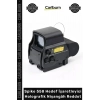 #Nişangah Profesyonel Taktik Optik Spike 558 Hedef İşaretleyici Holografik Nişangâh Reddot Siyah