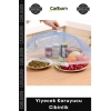 Açık Hava Kamp Piknik Yiyecekleri Sinek Haşere Toz Kalkanı Katlanır Yiyecek Koruyucu Cibinlik