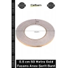 #Bant Dekoratif Kendinden Yapışkanlı Karo Zemin Duvar Süsü 05 cm 50 Metre Gold Fayans Arası Şerit Bant