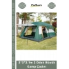 #Çadır Su Geçirmez Geniş Lüks Aile Dayanıklı Outdoor Çift Katman 3*3*2.1m 2 Odalı Büyük Kamp Çadırı