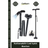 Özel Üretim Ortopedik Ergonomik Alüminyum Ayarlanabilir Yaşlı Destek Katlanabilir Led Işıklı Baston