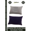 #Yastık Ortopedik Boyun Destekli Yumuşak Ergonomik Seyahat Ofis Araba Kamp İçin Şişme Yastık