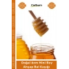 #BalKaşığı Doğal 6cm Mini Boy Kanallı Damlatmaz Organik Tasarım Mutfak Gereci Ahşap Bal Kaşığı