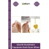 #Petshop İnteraktif Çıngıraklı Renkli Kelebek Model Elastik Kendinden Yapışkanlı Kedi Oyun Oltası