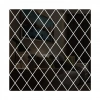 #Ayna Modern Şık Kırılmaz Duvar Dekoru Yapışkanlı Dekoratif Akrilik Ayna Siyah 32 Parça