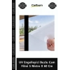 Özel Üretim Kaliteli Gizlilik Sağlayan Kaplama UV Engelleyici Buzlu Cam Filmi 5 Metre X 60 Cm