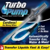 Özel Üretim Otomatik Kablosuz Akülü Sifonlu Güçlü Emişli Turbo Pump Portatif Sıvı Aktarım Pompası