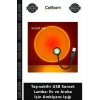 Özel Üretim Projektör LED Atmosfer Taşınabilir USB Sunset Lamba Ev Araba İçin Ambiyans Işığı